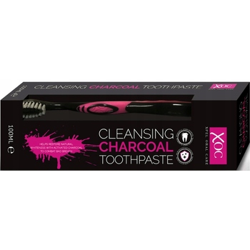 Oral Care Cleansing Charcoal - Sada pro krásné zuby 